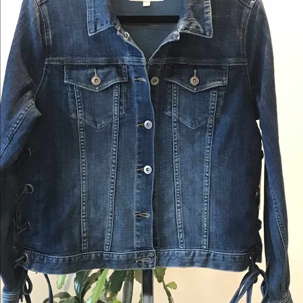 Vince Camuto Dark Blue Jean Jacket